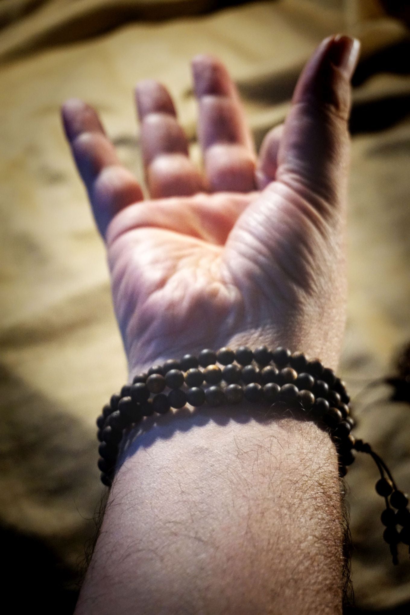 WILD VIETNAMESE AGARWOOD MALA - Rare - 108 Beads x 6mm - One single tree