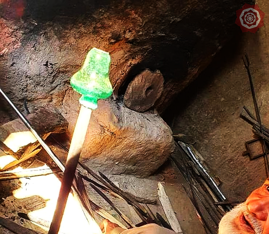 Collaboration with traditional glass blowing artisans
